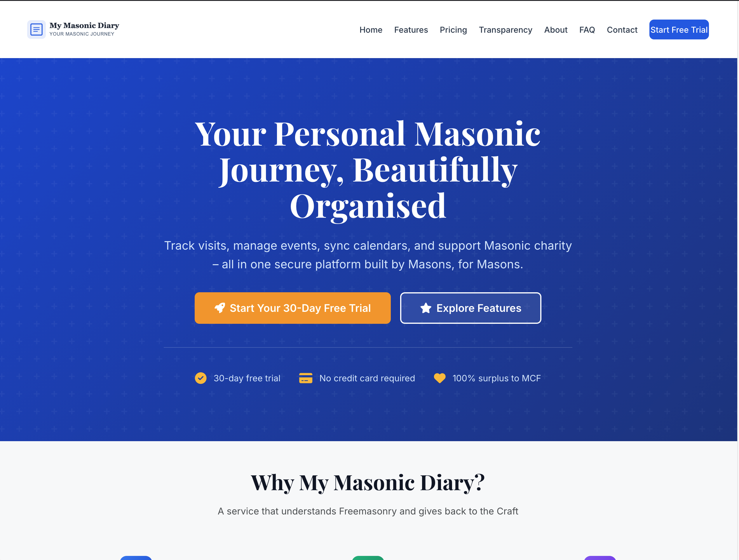 Masonic Tracker